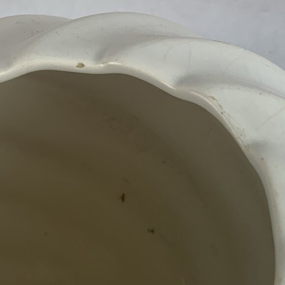 Vintage California Pottery Vase White Ceramic MCM - Picture 11 of 11